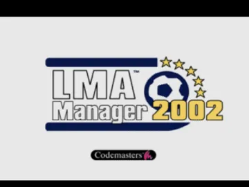 LMA Manager 2002 (EU) screen shot title